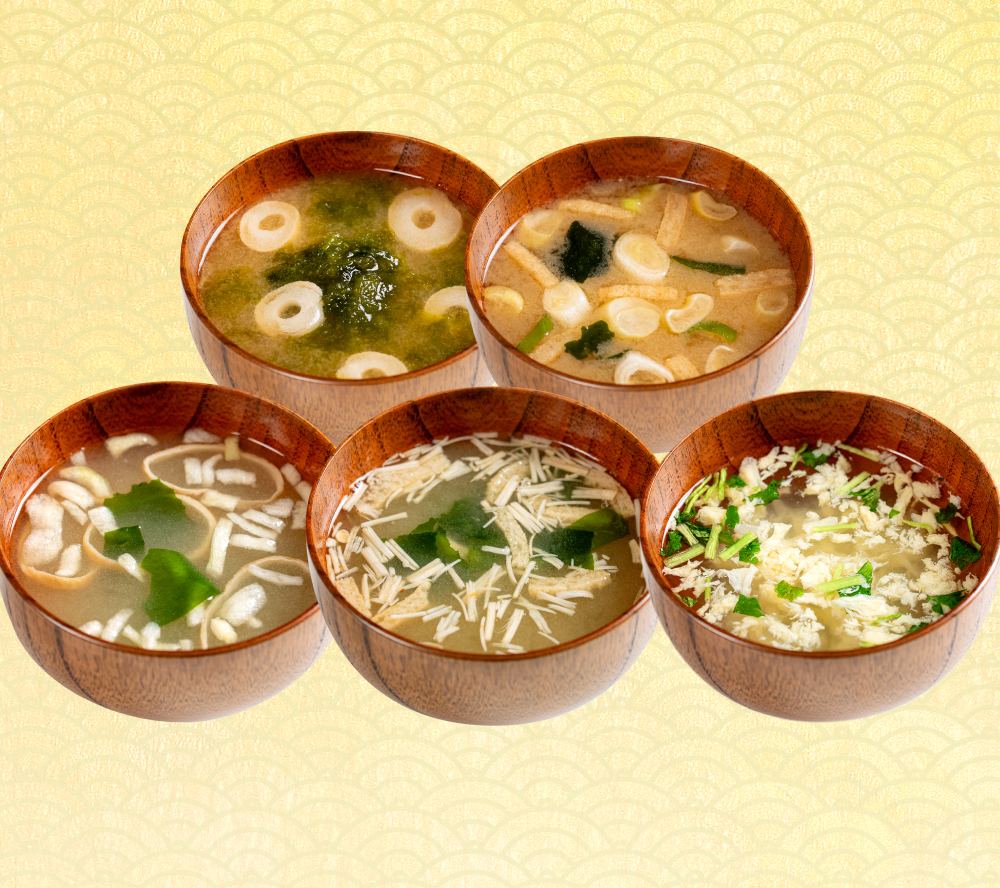 国産具材のおみそ汁・お吸物 5種×2個（10食）セット